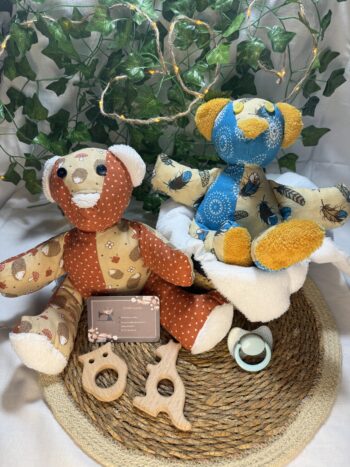 Ourson peluche assis